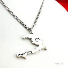 HAITI MAP NECKLACE